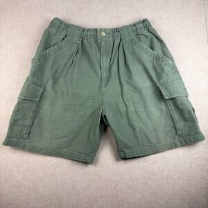 Vintage Op Sports Shorts Men L Green Cargo Drawstring Waist South Africa‎